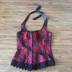 Frederick’s of Hollywood Dream Halter Corset